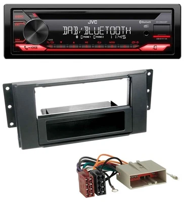 JVC CD DAB USB Bluetooth MP3 Autoradio für Landrover Freelander (2006) - Bild 1 von 4