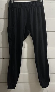 FITS Techthread Full Seat Tights Riding Breeches Black Size Large - Picture 1 of 12