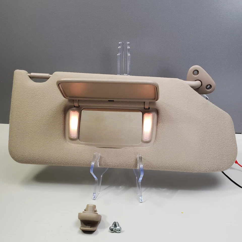 Parasol Acura CL 2000-2003 bronceado OEM lado del pasajero espejo retrovisor luz probado Foto 1 de 4