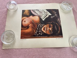 JOSE' CLEMENTE OROZCO "La Katharsis" Vintage Print-1944 Artist From Mexico - Picture 1 of 17