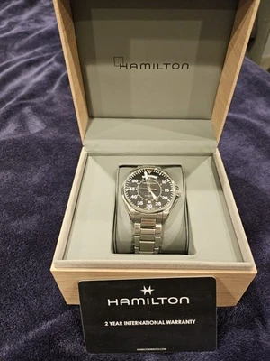 Hamilton Caqui Aviación Piloto Día Fecha Automático | 42mm | H64615135 Foto 1 de 4