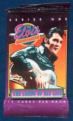 1992 ELVIS PRESLEY KING ROCK & ROLL WAX PACK CARDS MINT In Original Package - Image 1 of 2
