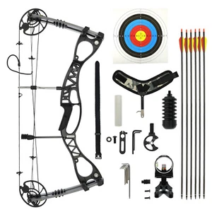 DRAKE Pathfinder Complete - 40-65lbs - Compound Bow, Left Hand, Arrow & Bow - Picture 1 of 12