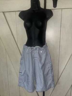 Bañador Armani Exchange Azul Blanco Rayas Foto 1 de 4