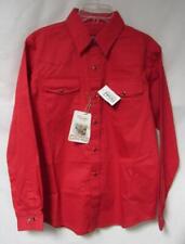 Walls Ranch Wear Men's Size L or XL Snap Front Shirt, Red White or Beige A1 6408
