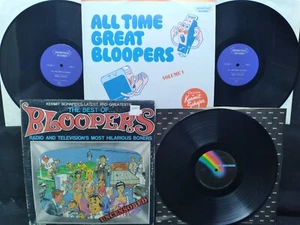 Kermit Schafer Best of Bloopers/All Time Great Vol 1 2 x Vinyl LP records lot- 2 - Picture 1 of 12