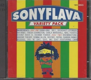 SONY FLAVA - Variety Pack - DIANA KING/DA BRAT/NAS/FUGEES 2 DISCS CD - Bild 1 von 1