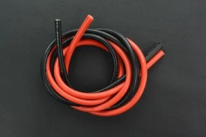 10 pies 8 AWG Alambre de silicona súper flexible Alambre de calibre 8 para RC Car ESC Motor B & R - Imagen 1 de 1