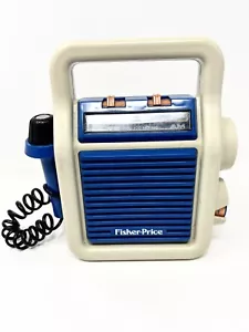 Fisher Price 1984 Radio Microfono AM/FM Sing-A-Long 3805 Testato - Funziona! - Foto 1 di 5