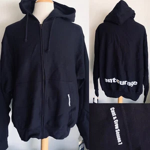 ENTOURAGE (2010) HBO TV Series Season 7 CAST & CREW NWT Sweatshirt Hoodie Sz XL - Picture 1 of 6