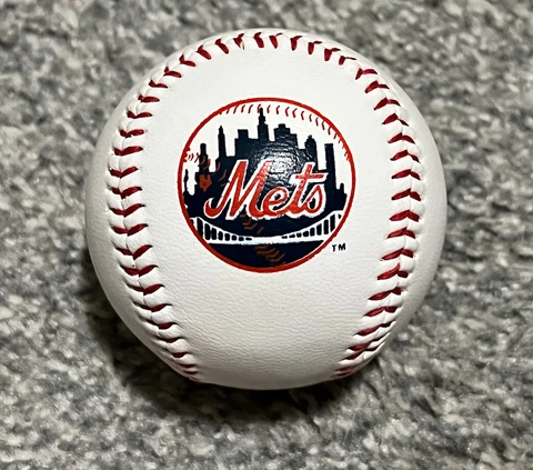 MLB logo NY New York Mets baseball ball SPC Cover