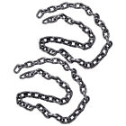Halloween Fake Chain Props - 2pcs Plastic Rusty Chains for Party Performance-DO