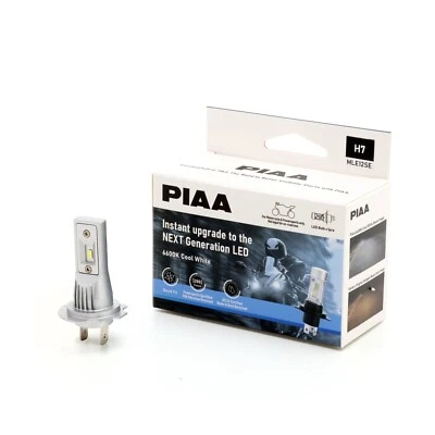 PIAA Ultra LED 6600K Bulb for Bike/Motorcycle 1300lm (H7)(MLE12SE)(x1) - Image 1 of 4