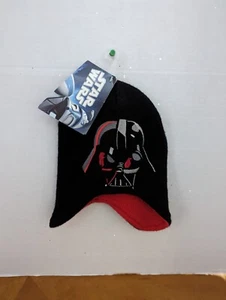 Star Wars Darth Vader Cloth Cap Infants Beanie Stocking Hat New Tags - Picture 1 of 1