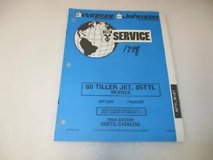 Evinrude Johnson Parts Catalog 1994 80 Tiller Jet, 85 TTL Part Number 436451 - Bild 1 von 4
