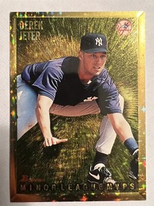 1995 Bowman Gold Foil Derek Jeter #229 Yankees MINT