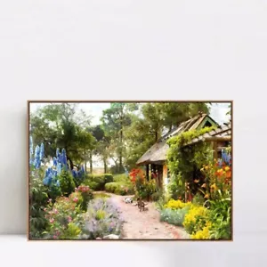 Lienzo enmarcado Giclee Impresión Paisaje #11 por Peder Mork Monsted Decoración del Hogar 24"x32" - Imagen 1 de 7
