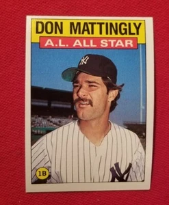 1986 Topps Don Mattingly #712 New York Yankees FREE SHIPPING - Picture 1 of 6