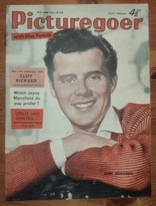 PICTUREGOER Band 38 Nr. 1262 29. August 1959 Dirk Bogarde Cover Jayne Mansfield - Bild 1 von 9