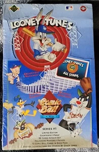1990 Upper Deck Looney Tunes Comic Ball Trading Cards Series #1 Sealed Box - Picture 1 of 3