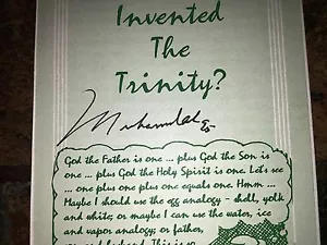 BOXER MUHAMMAD ALI PAMPHLET AUTOGRAPHED SIGNED AND DATED 1995 JSA COA - Picture 1 of 4