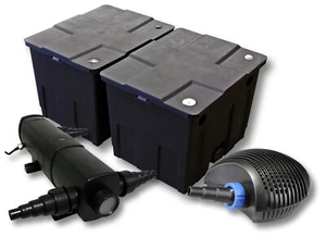 SunSun Filter Set für 60000l Teich mit 36W Teichklärer und 40W ECO Pumpe - Bild 1 von 4