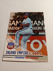 2004 Inland Empire 66ers Seattle Mariners Rich Dorman