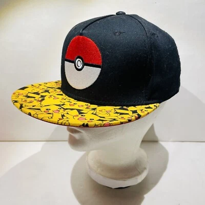 Gorra Pokémon Juvenil OSFM Niños Pikachu Snapback Flat Bill Hat 2016 OSFM Foto 1 de 4