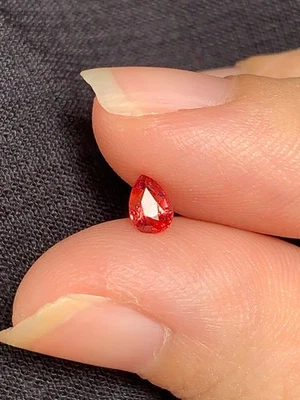 Natural orange red spinel Vietnam - 16102512 - Image 1 of 4