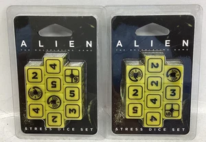 Neu Alien Das Rollenspiel Versiegelt Stress Würfel Set 2019 GRATIS LIGA RPG 16MM - Bild 1 von 3