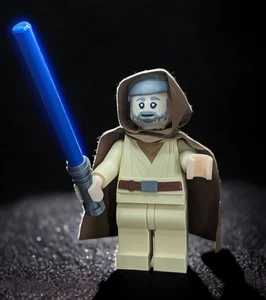 3D Printed Star Wars Obi-Wan Kenobi Large Scale 8.5"- 9.5" Minifigure - Picture 1 of 2