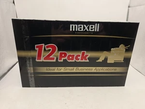 Maxell 12 Pack T-120 Premium Grade 6 hr Video Cassettes VHS Blank - New Sealed  - Picture 1 of 5
