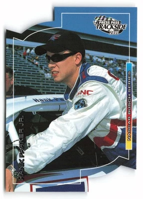 2001 Press Pass Trackside #54 Hank Parker Jr. Die Cuts Cicci-Welliver Racing - Image 1 of 2