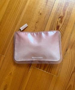 COLECCIÓN FRAGANCIA BURBERRY Rosa con Doble Capa Transparente Topper Estuche con Cremallera - Imagen 1 de 9
