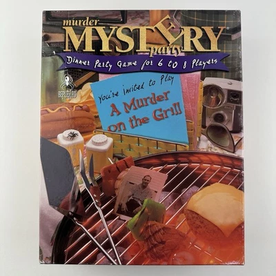Murder Mystery A Murder on the Grill Juego de Cena Fiesta Nuevo Caja Abierta Foto 1 de 4