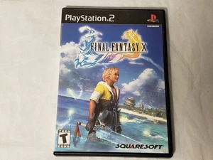 Final Fantasy X Sony PlayStation 2 2001 Role Playing Video Game Squaresoft DVD - Picture 1 of 2
