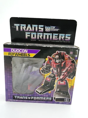 Flywheels 100% Complete Duocons 1987 Hasbro G1 Transformers Action Figure - Image 1 of 4