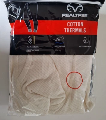 Realtree Cotton Thermals Underwear Men's Size XL Bottoms - Image 1 of 2