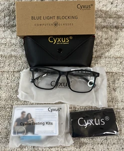 Cyxus Blaulichtbrille schwarz Modell 8200, Erwachsene, 55-17-145 - Bild 1 von 6