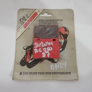 SUZUKI RG Γ 250 1987 GSXR 400F 1986 BRAKE PADS BRAKING (691) - Picture 1 of 6