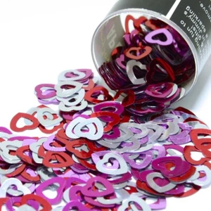 Confetti Heart Cut-Out - 2 Types to Choose - 2 Pchs or 1/2 lbs - FREE SHIP - Picture 1 of 16