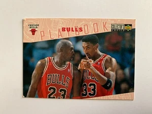 UPPER DECK COLLECTOR'S CHOICE PLAYBOOK 1996 BULLS MICHAEL JORDAN - Picture 1 of 2