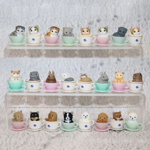 Modelo miniatura perro súper lindo, perro taza de té, juego de 8 piezas, estatua de perro de 0,8 pulgadas - Imagen 1 de 4