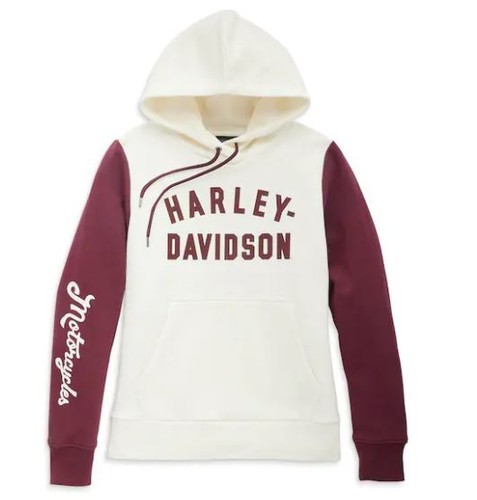 OFF WHITE Hoodie Harley Davidson "Winding Roads" 96409 23VW Off White