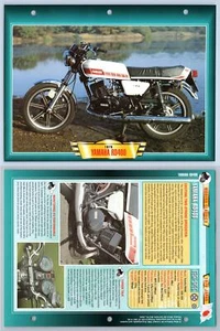 Yamaha RD400 - 1976 - Modern Classics - Atlas Motorbike Fact File Card - Picture 1 of 1