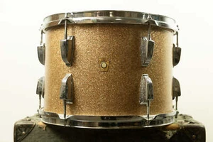 1960s Ludwig 9x13 Champagne Sparkle Tom - Picture 1 of 11