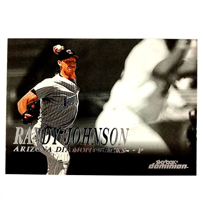 Randy Johnson 2000 Skybox Dominion Card #158 MLB Arizona Diamondbacks - Image 1 of 2