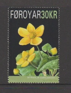 FAROE ISLANDS 2008 Marsh Marigold (National Flower) MNH $6.20 - Picture 1 of 1