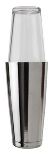 Boston Cocktail Shaker 28oz Stainless Steel Can & Glass Cocktail Mixing Tin - Picture 1 of 4