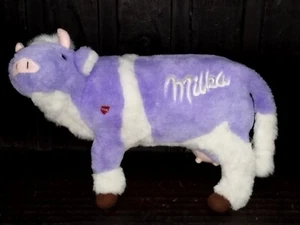 DE COLECCIÓN RARO ARGENTINA MILKA CHOCOLATE PÚRPURA VACA PELUCHE JUGUETE PUBLICIDAD YUSEL - Imagen 1 de 10